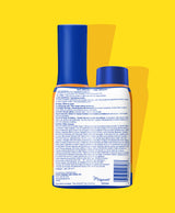 Back of Banana Boat Ultra Sport SmartMist Starter Kit packaging featuring instructions for use, product details, warnings, and refill information