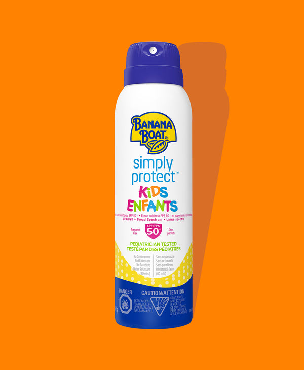 Banana Boat® Simply Protect™ Kids Sunscreen Spray SPF 50+