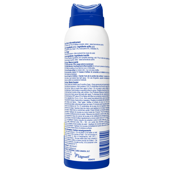 Écran solaire Simply ProtectMC à FPS 50+ pour enfants en vaporisateur de Banana BoatMD