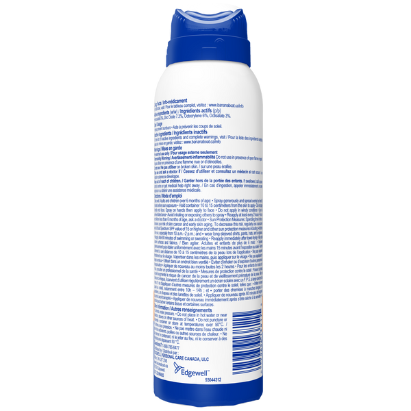 Écran solaire sport Simply ProtectMC à FPS 50+ en vaporisateur de Banana BoatMD